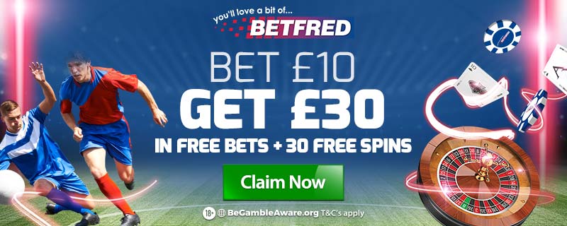 Betfred Betting Bonus