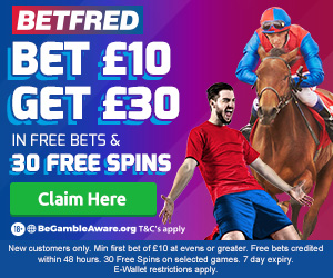 Betfred 30 Free Spins